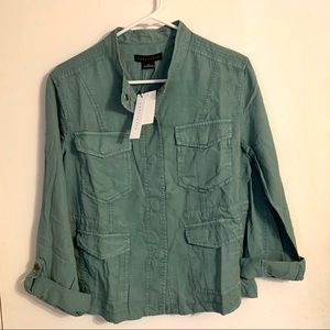 Sanctuary size M light safari jacket  button down